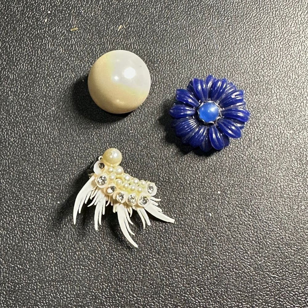 Clip-On Earrings Craft Bulk Bundle of Jewelry